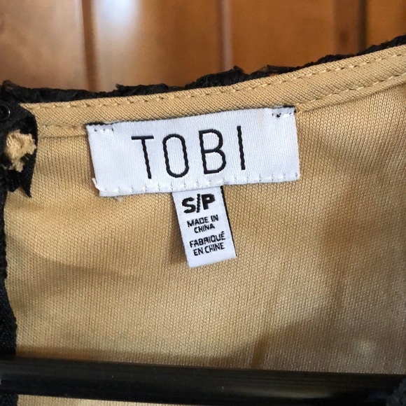 TOBI Black Lace Bodycon Dress - Picture 5 of 5